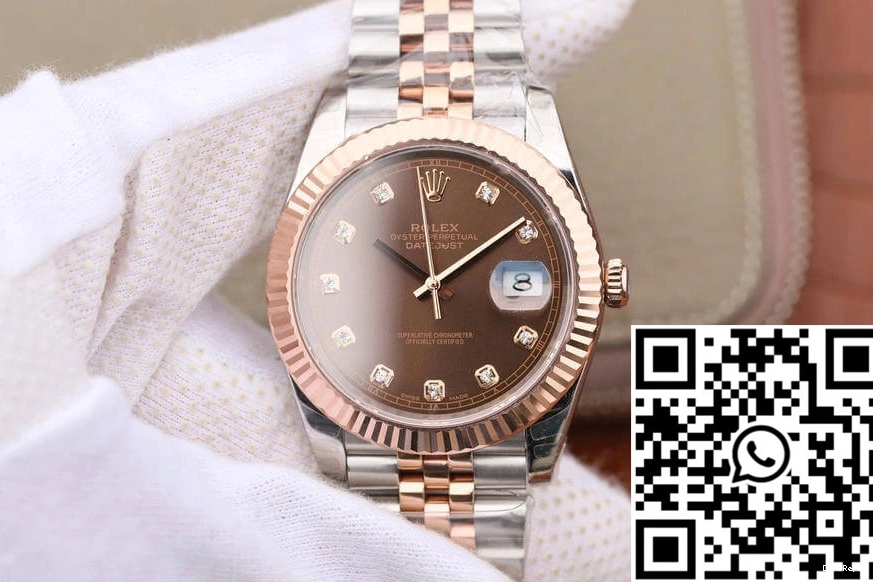 Datejust Rolex EW Diamond-Studded Dial Factory M126331-0004 0203